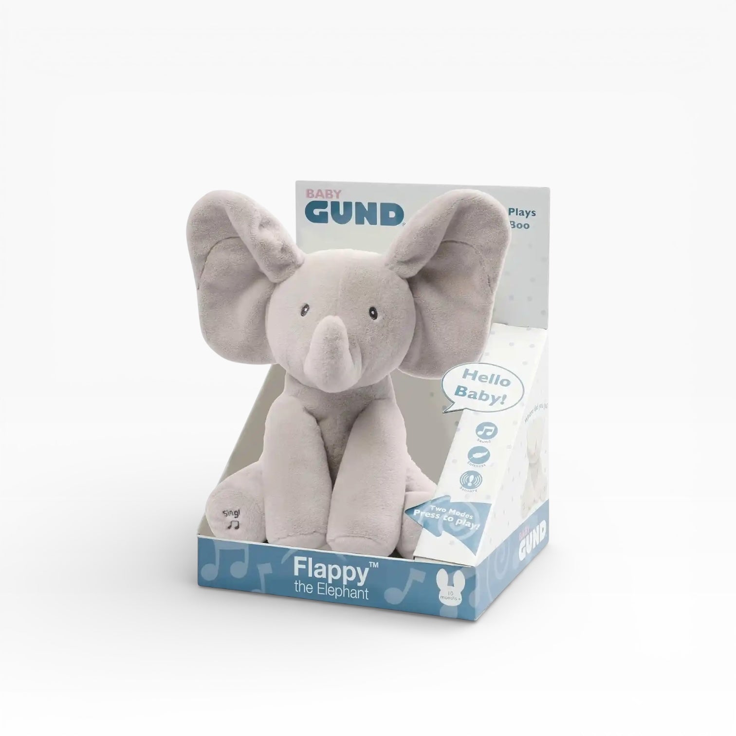 Switch! Adapted Baby GUND Singing Elephant Plush
