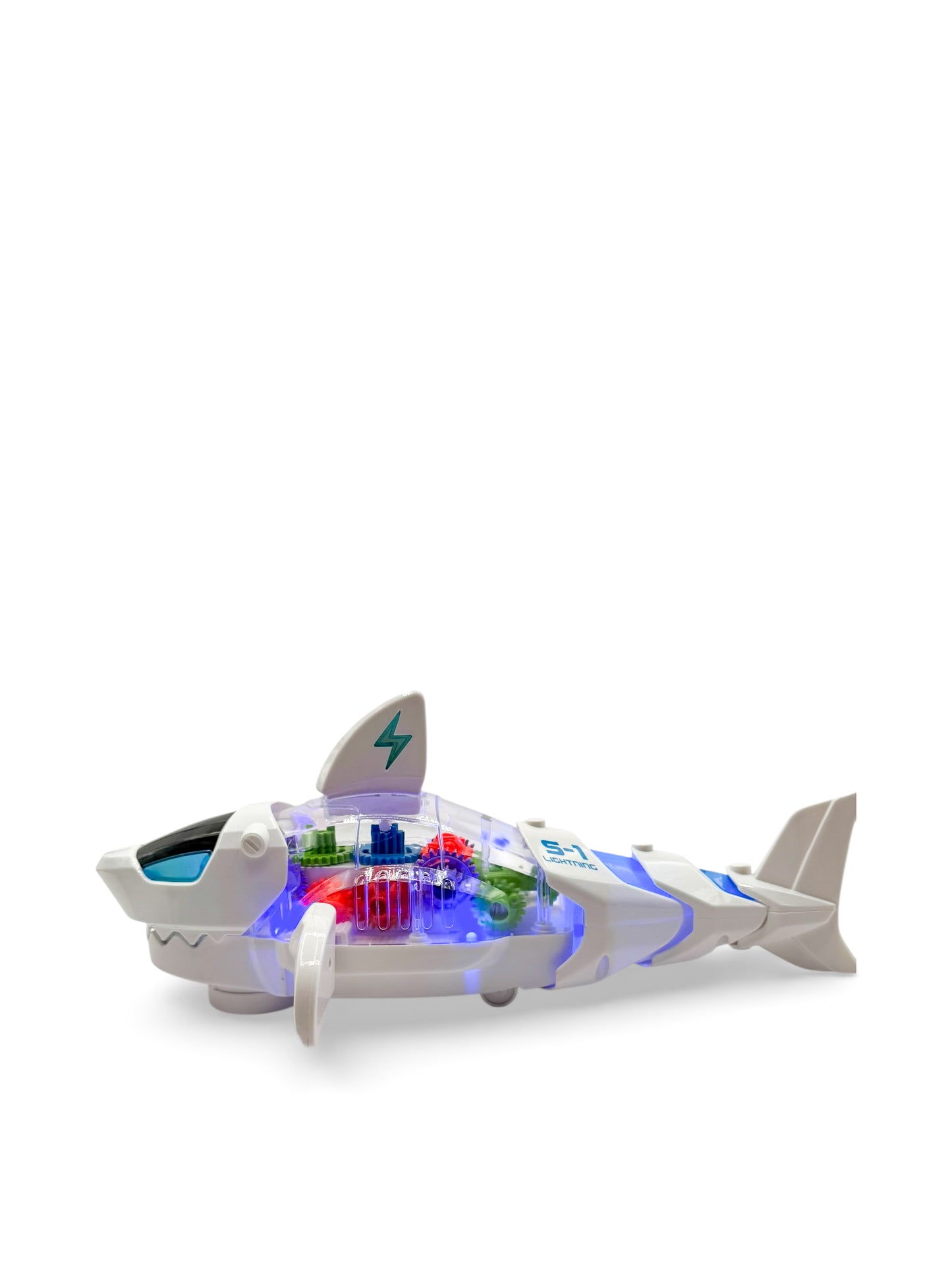 Switch! Adapted Light-Up Gear Shark Toy