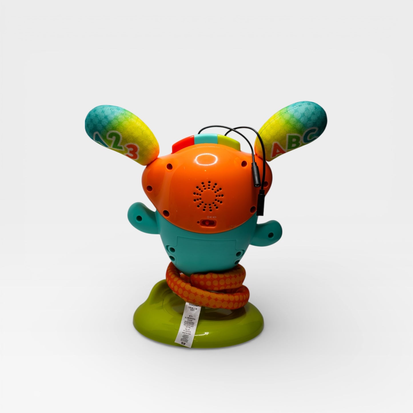 Switch! Adapted Fisher-Price DJ Bouncin’ Beats Orange