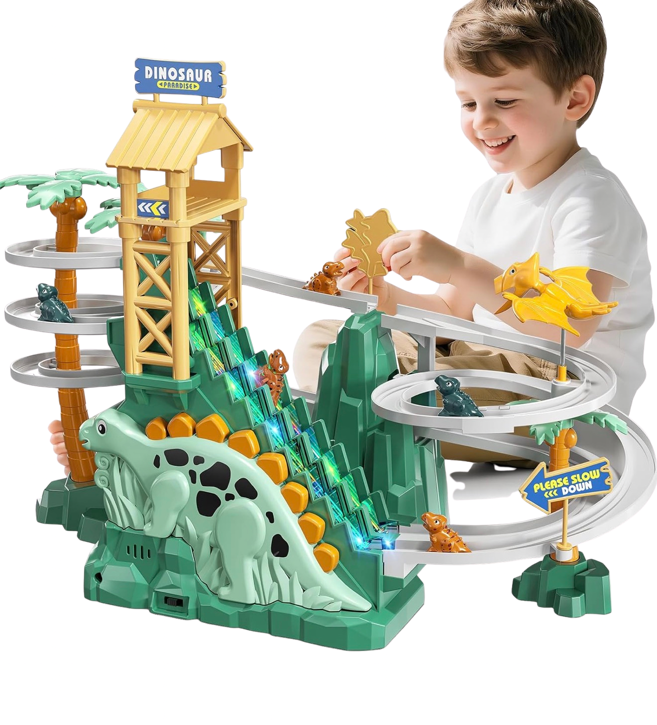 Switch! Adapted Dinosaur Adventure Playset