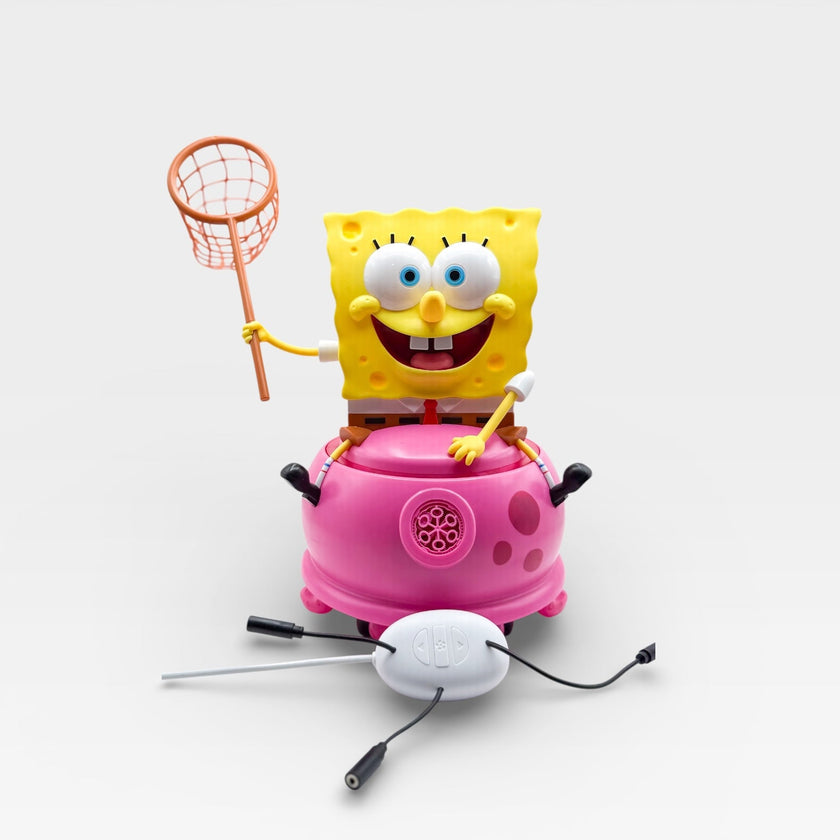 Switch! Adapted SpongeBob Bubble-Blowing RC Toy (Large w/ 3 Switches!)